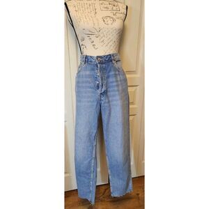 90's Divided H&M Mom Jeans | High Waisted | Ankle Length | Fly 5 Button | Sz 14